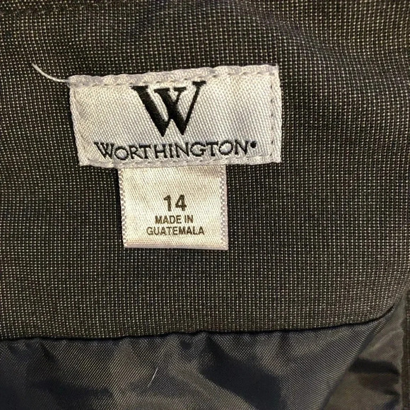 Free with 2+item bundle! Worthington smart grey pencil skirt - Picture 4 of 4